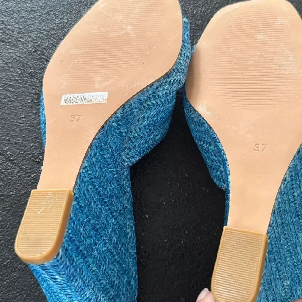 NEW Silent D Katia Wedges in BLUE